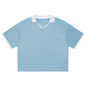 Unisex Collared Piping Boxy Soccer Jersey