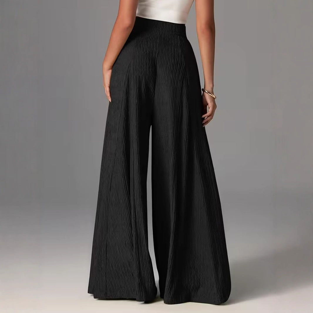 High-waisted Wide-leg Pants
