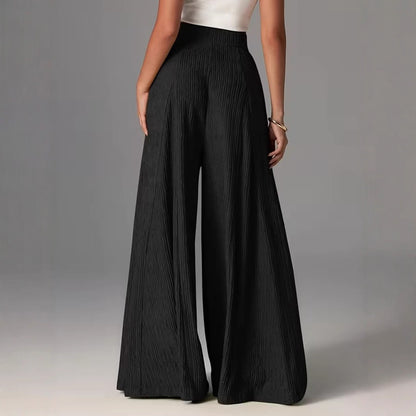 High-waisted Wide-leg Pants