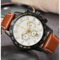 Men's Six-pin Full-function Quartz Watch