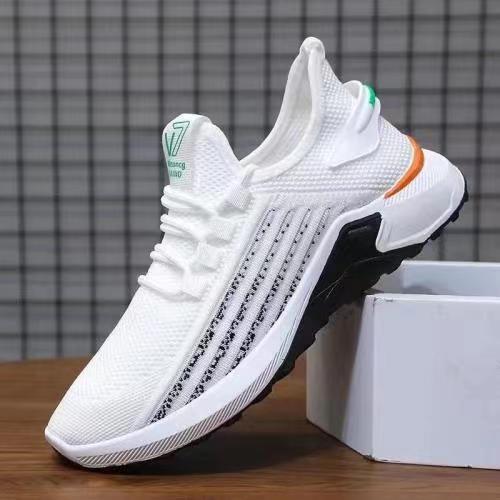 Chaussures décontractées tissées en maille respirante pour hommes