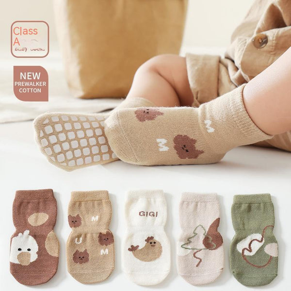Baby Non-Slip Tube Socks - Autumn & Winter