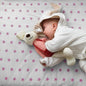 2x Spacesaver Cot Fitted Sheet 100% Cotton 100x52cm