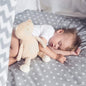 2x Spacesaver Cot Fitted Sheet 100% Cotton 100x52cm