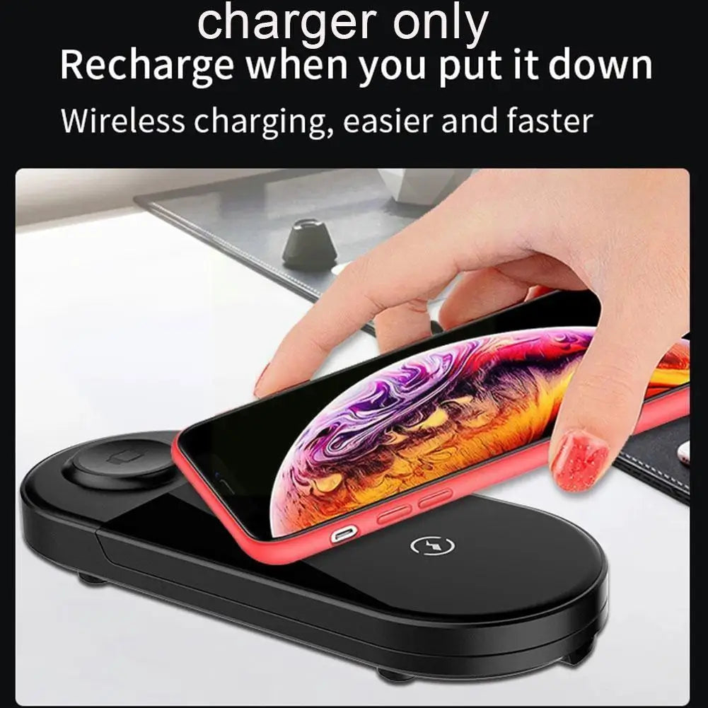 3-in-1 Foldable Magnetic Wireless Charger Stand