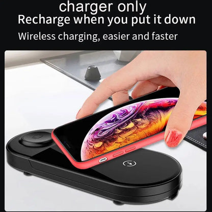 3-in-1 Foldable Magnetic Wireless Charger Stand