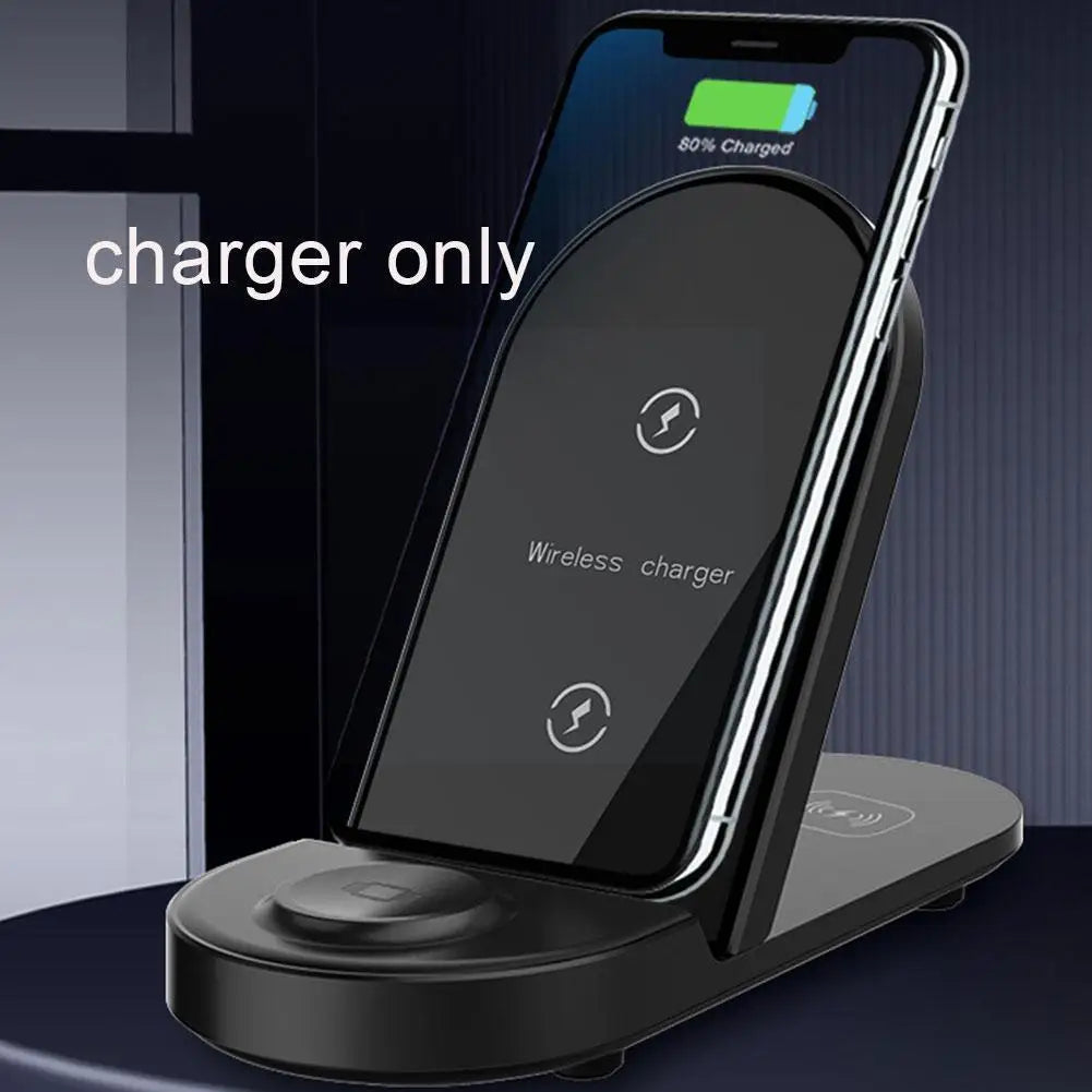 3-in-1 Foldable Magnetic Wireless Charger Stand