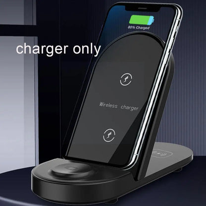 3-in-1 Foldable Magnetic Wireless Charger Stand