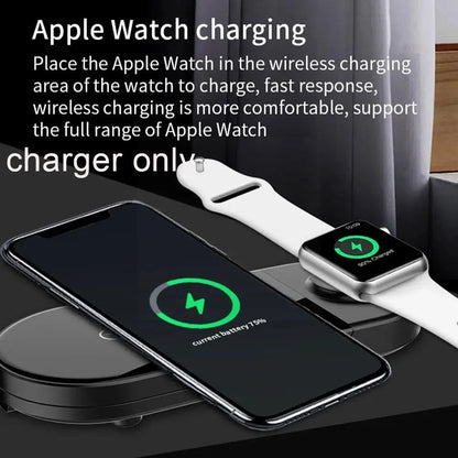3-in-1 Foldable Magnetic Wireless Charger Stand