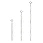 3 Pack of 2" 3" 4" Inch Necklace Chain Extender