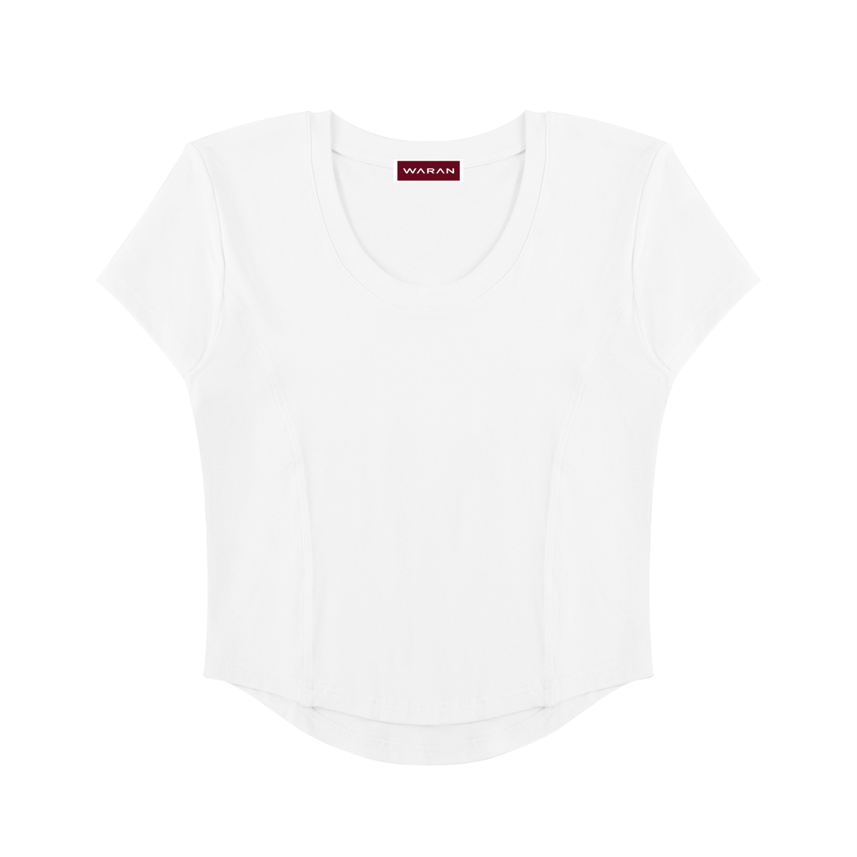 Women's Paneled Crop T-Shirt