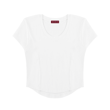Women's Paneled Crop T-Shirt