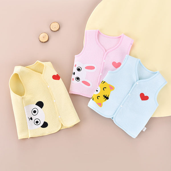 Baby Pure Cotton Vest Warm Waistcoat