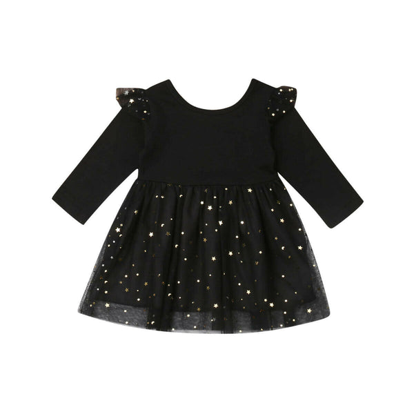 Bronzing mesh children's dress - Stuffs & Savers