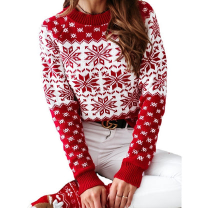 Women's Knitted Pullover Bottoming Shirt