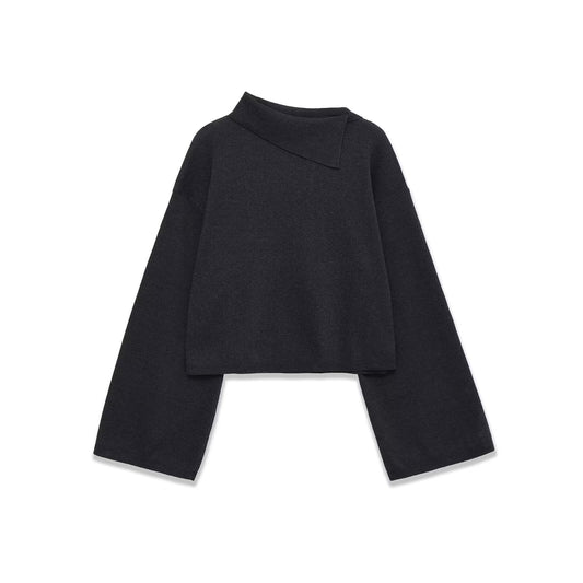 Commuter style long sleeved with rolled edges