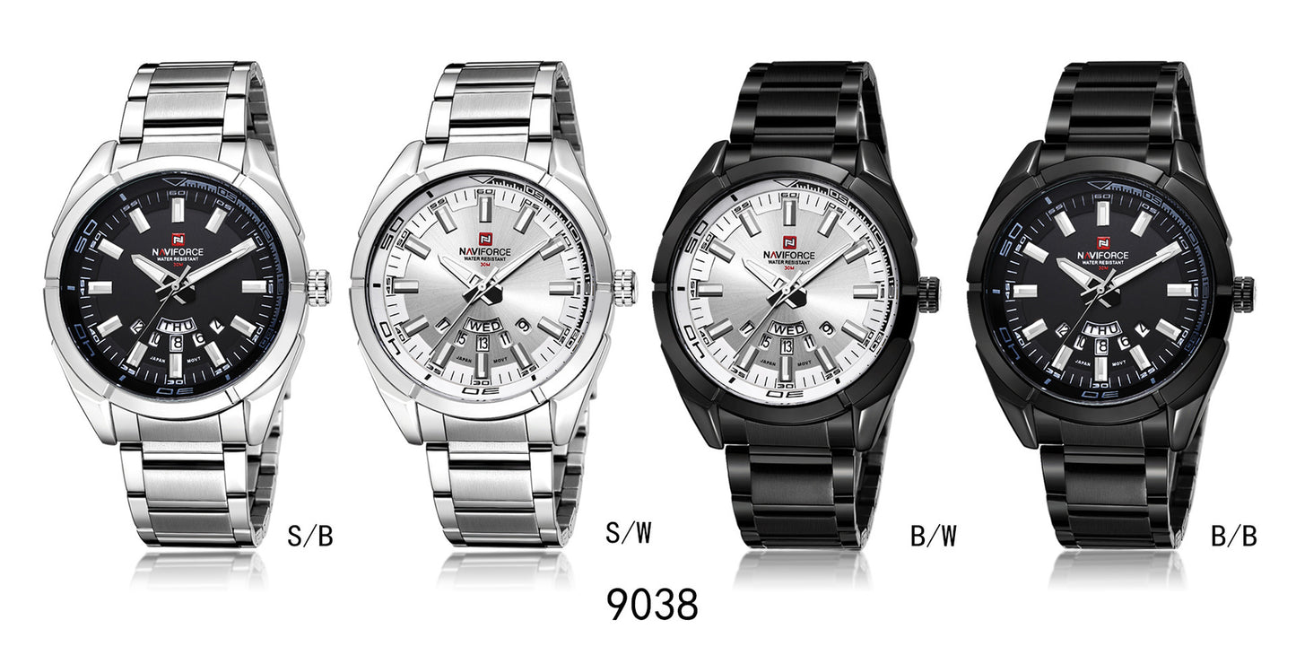 NAVIFORCE waterproof Lxy Mens quartz watch