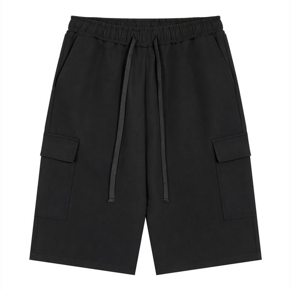 Waran Unisex Drawstring Cargo Shorts