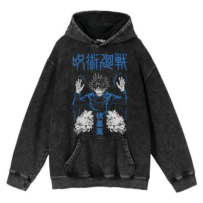 Jujutsu Kaisen Vintage Hoodie