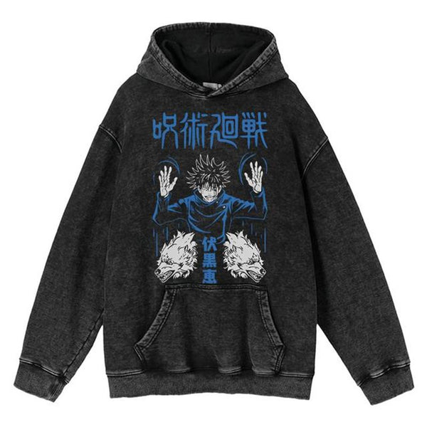 Jujutsu Kaisen Vintage Hoodie