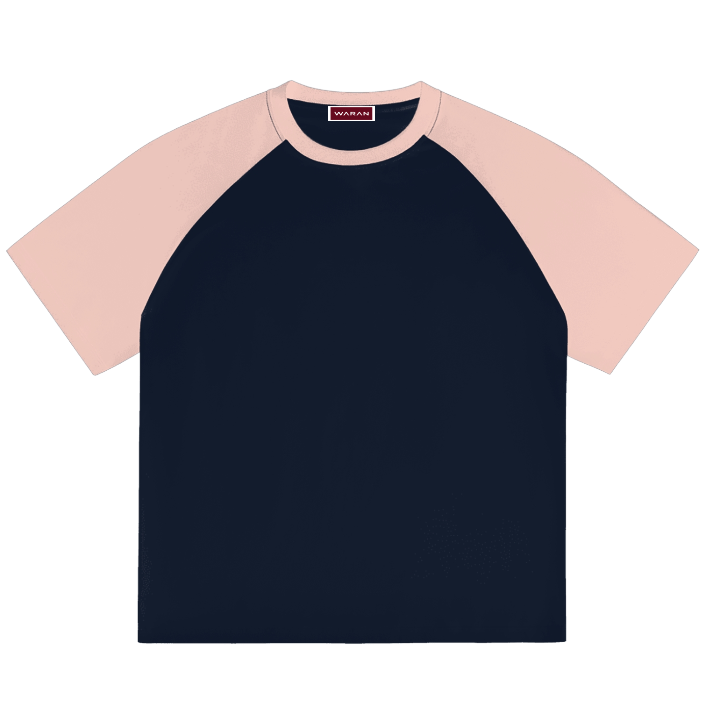 Waran Color-Blocked Raglan Sleeve T-Shirt
