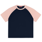 Waran Color-Blocked Raglan Sleeve T-Shirt