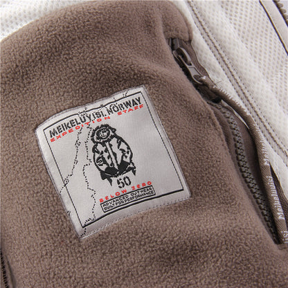 Mens Double-sided Polar Fleece Jacket
