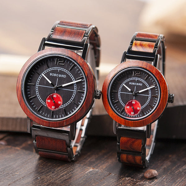 BOBOBIRD Couple wooden watch