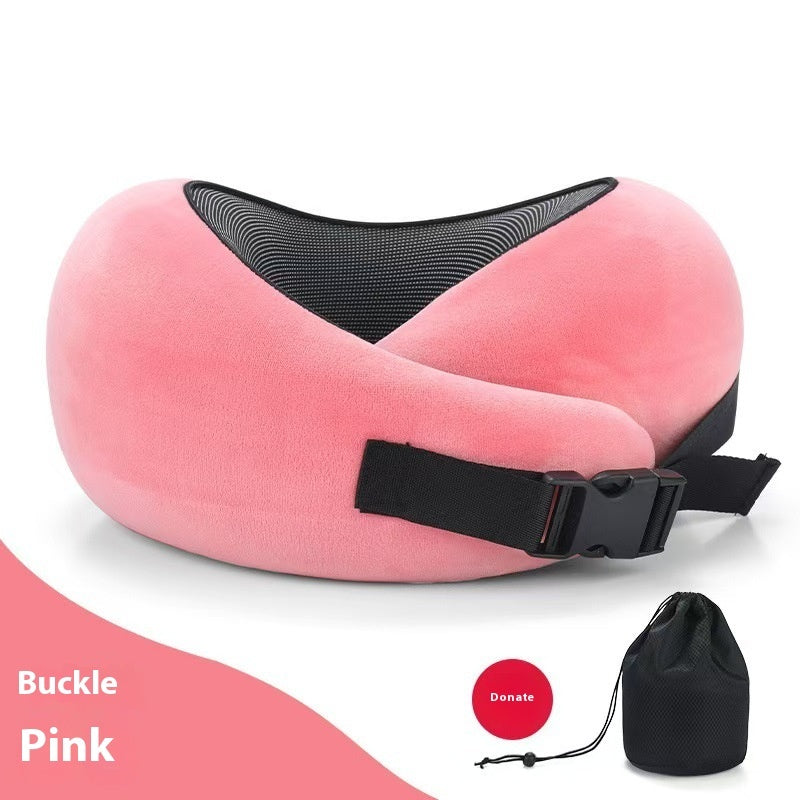 Soft Memory Foam Travel Neck Pillow