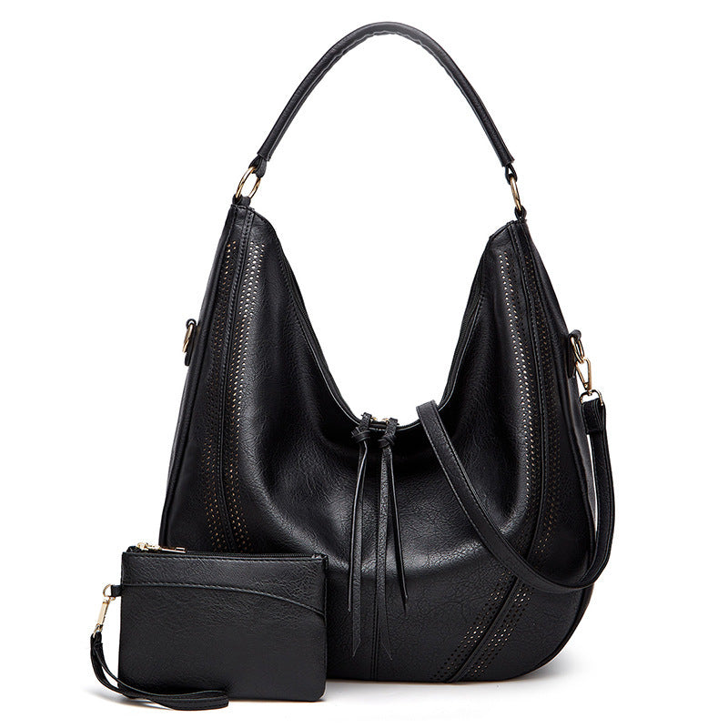 Tassel Hollow One-shoulder Casual Bag