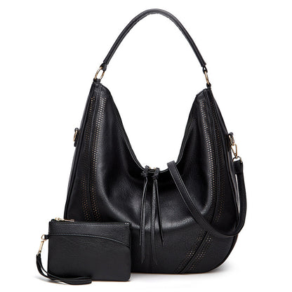 Tassel Hollow One-shoulder Casual Bag