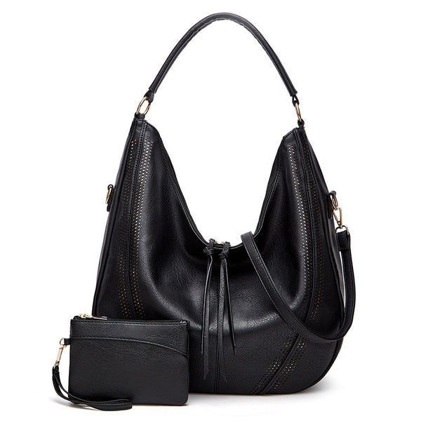 Tassel Hollow One-shoulder Casual Bag