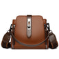 Soft Leather Bucket Handbag
