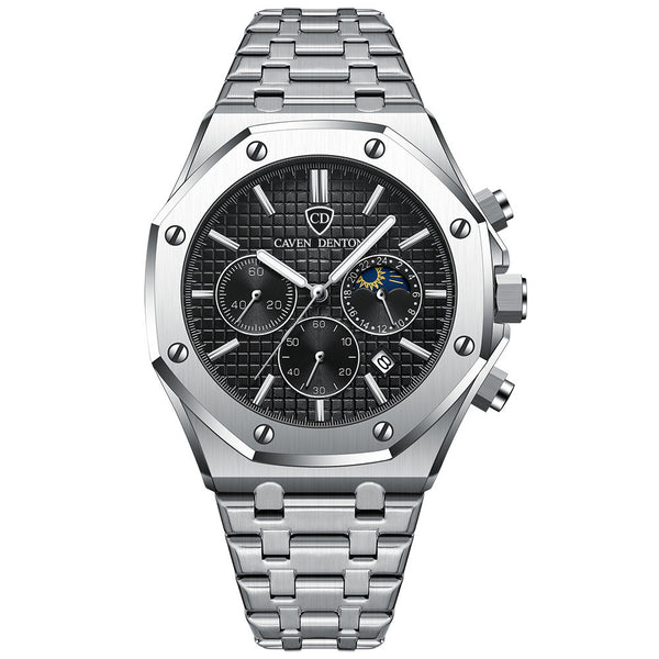 Caven Denton waterproof Steel Strap Watch