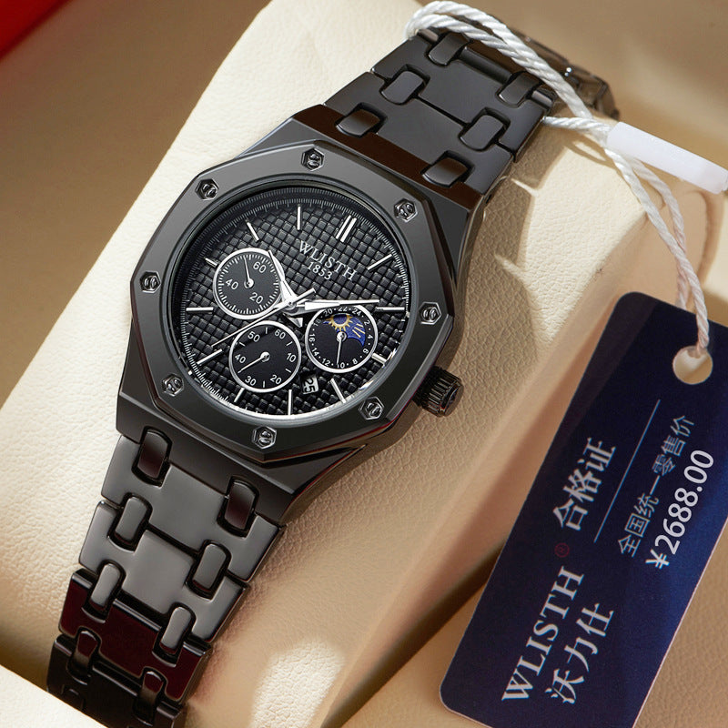 Women's Luminous Steel Strap watch