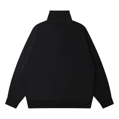 Waran Quarter-Zip Drop Shoulder Sweatshirt