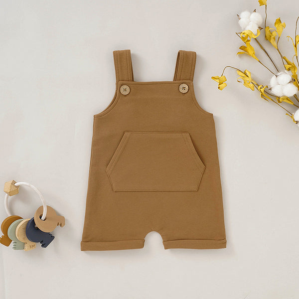 Embroidery Children's Overalls
