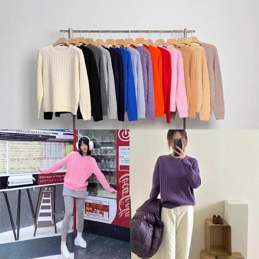 AutumnWinter Womens Fashionable All-Match Knitted Sweater