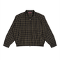 Unisex Plaid Full-Zip Track Jacket 130GSM