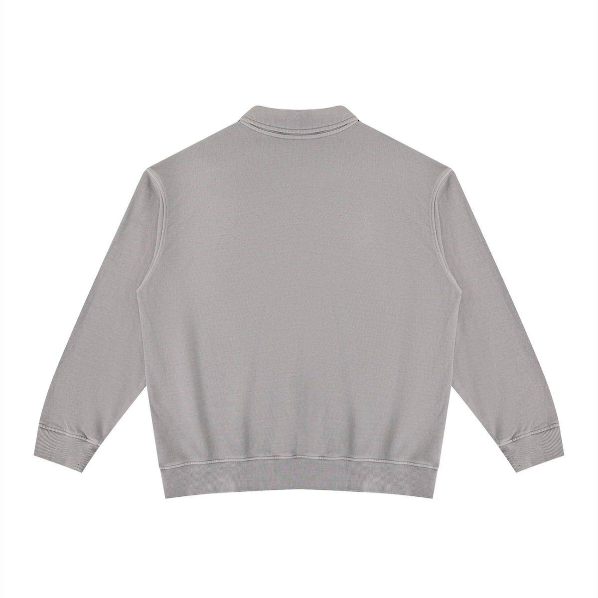Unisex Vintage Wash Collared Sweatshirt 320GSM