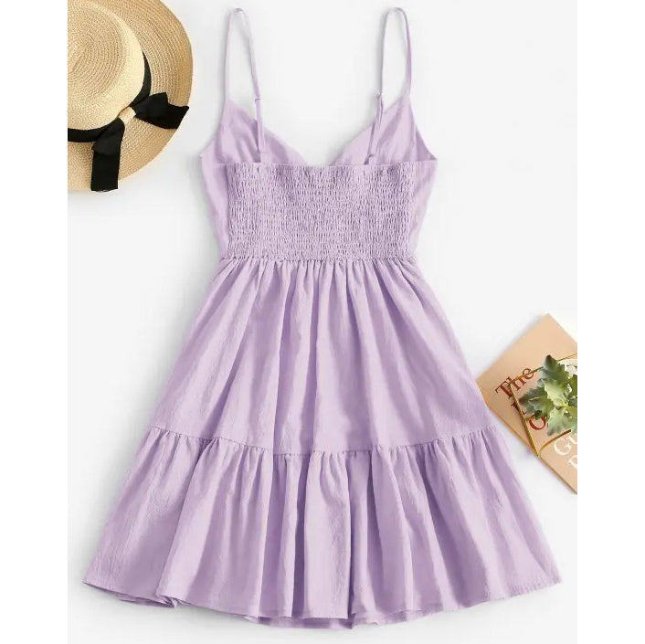 Vintage suspender dress