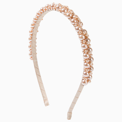 Hand Winding Pearl Headband