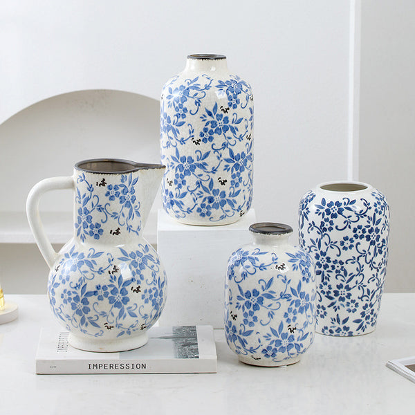Blue-and-White Porcelain Vase
