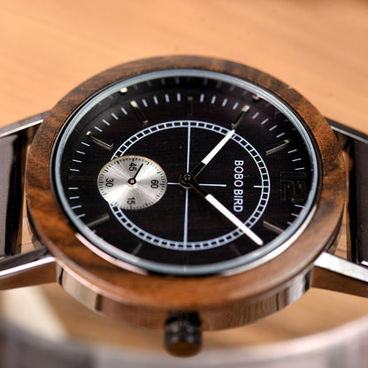 BOBOBIRD Couple wooden watch