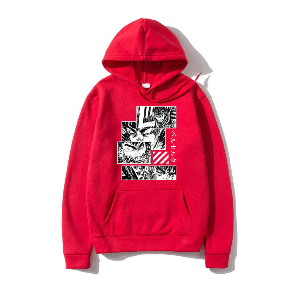 Berserk Loose Hooded Sweatshirt