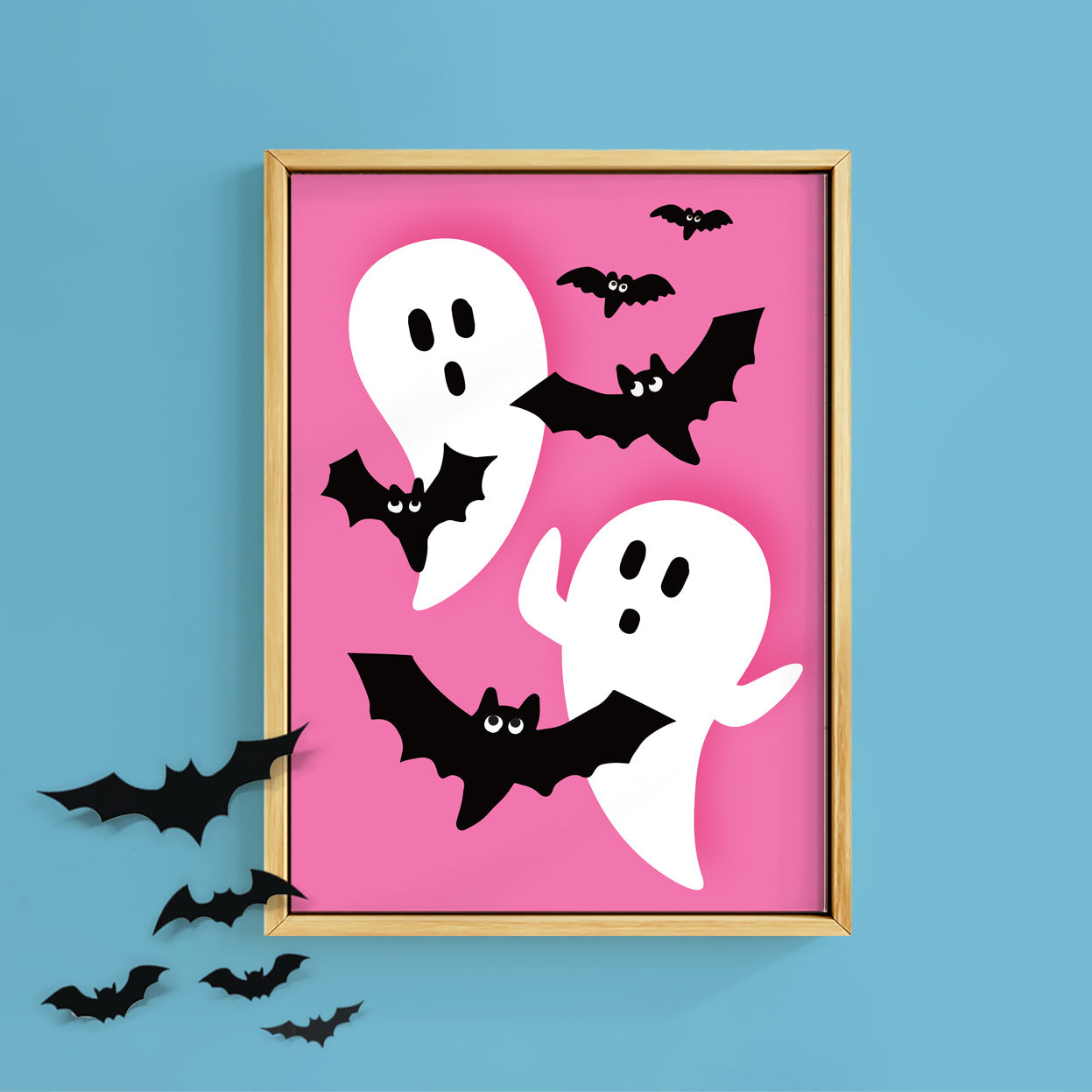 GHOSTS & BATS PRINT
