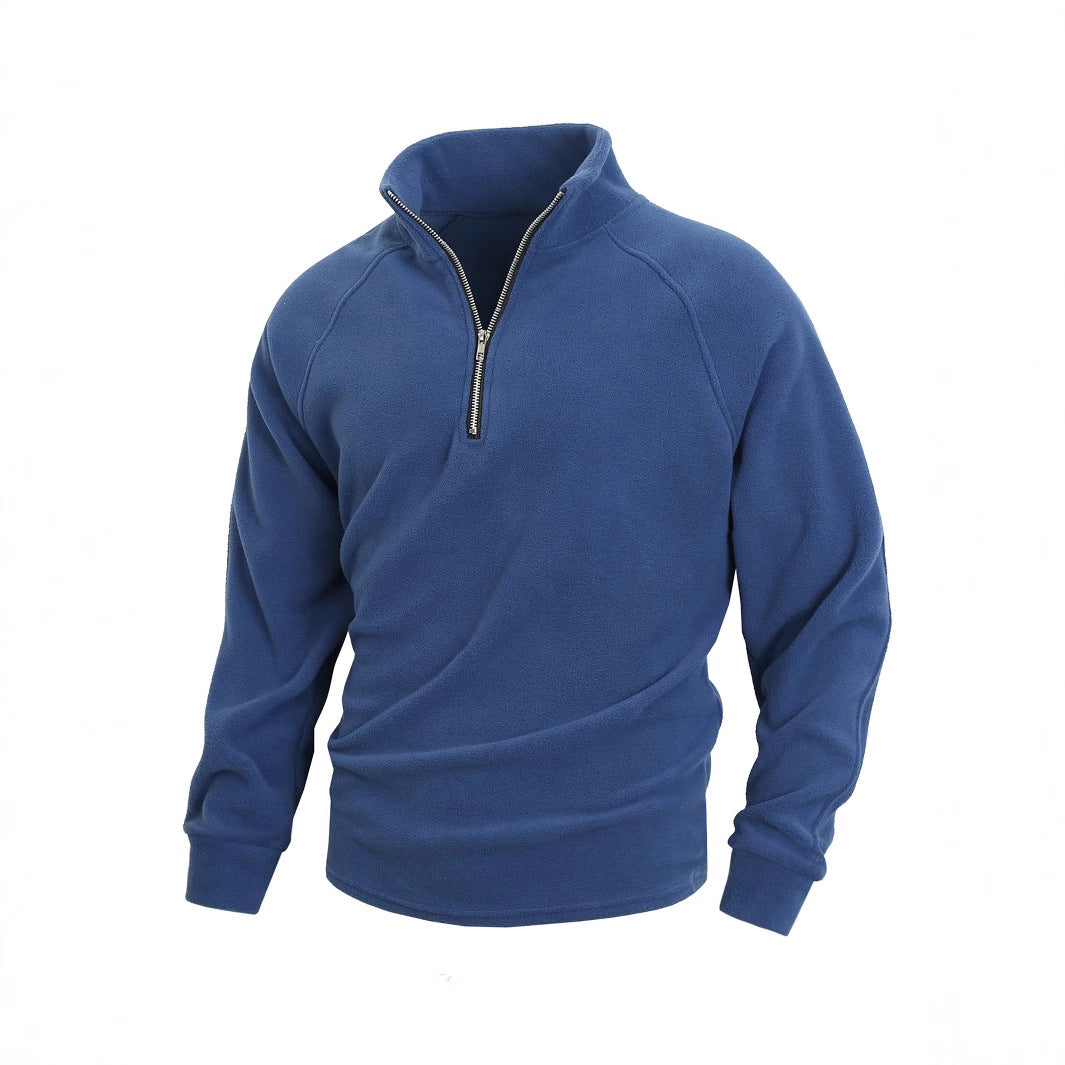 Long Sleeve Pullover Coral Fleece Coat