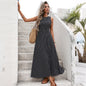 Polka Dot Backless Dress