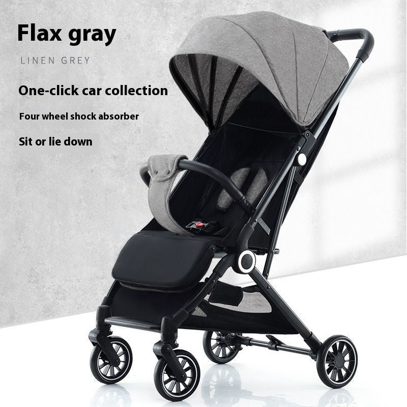 Pull Rod Type Ultra-light Stroller Four Minus