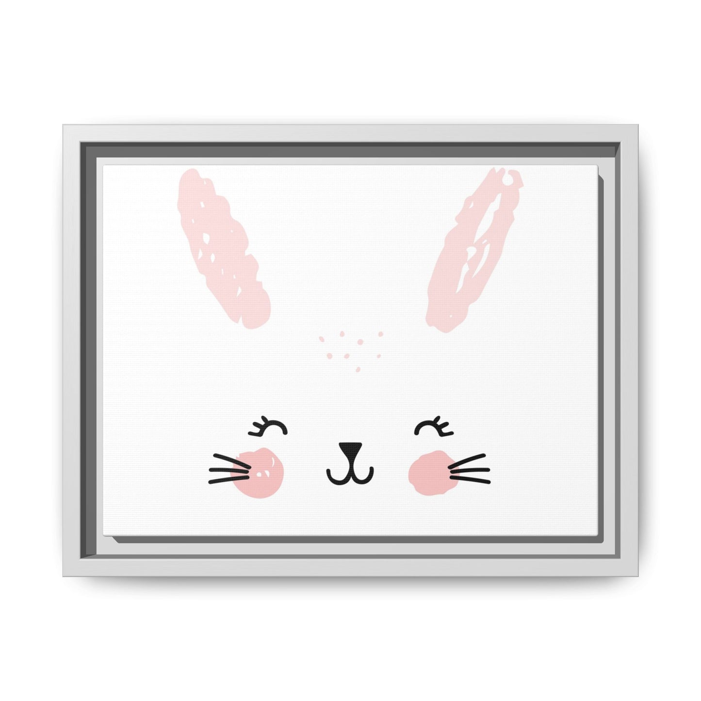 Cute Bunny Canvas Wall Art